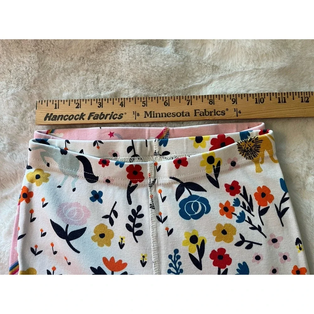 Hanna‎ Andersson Pajama Set * Bundle of 2* Unicorns Floral Woodland Girl Size 10